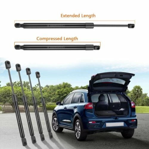 2x Soportes de elevación del capó delantero Amortiguadores Puntales para Mercedes-Benz CL500 CL600 CL55 AMG Foto 3 de 4