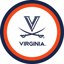 Virginia Cavaliers NCAA University College Sports Party 9" Paper Dinner Plates