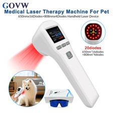 20 Diodes Laser Therapy Machine Powerful Red Light Pain Relief for Vet Human