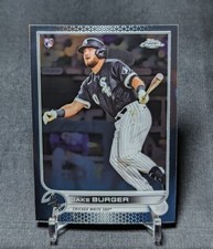 Jake Burger Rookie RC 2022 Topps Chrome Baseball Card #29 Chicago White Sox