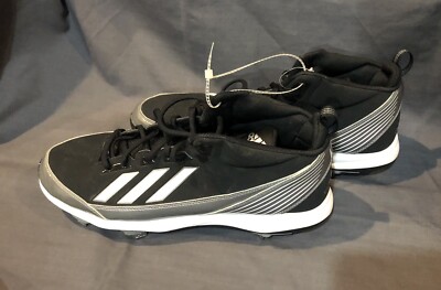 ADIDAS Baseball CLEATS MLB Black & Gray
