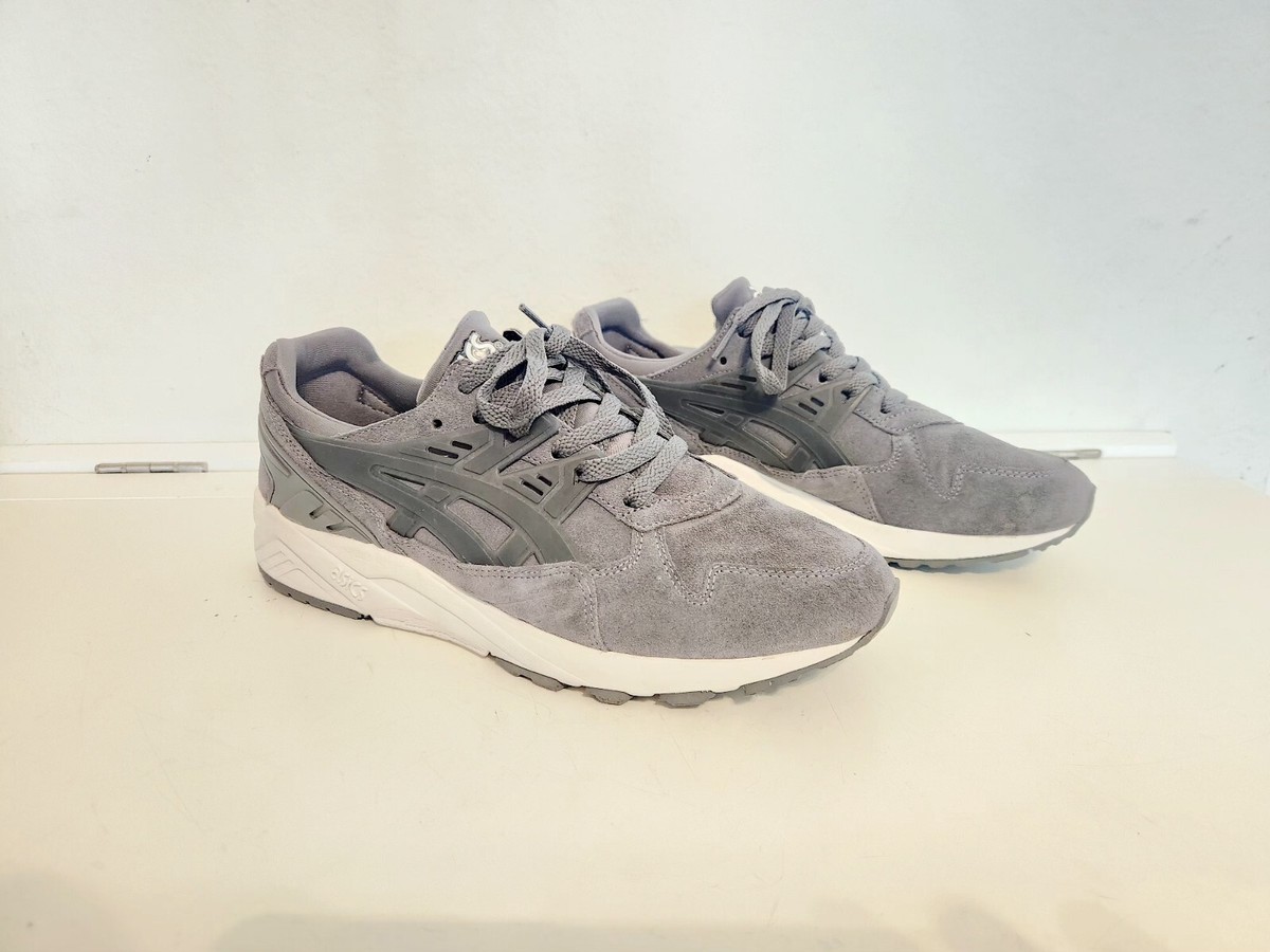 ASICS GEL-KAYANO TRAINER CARBON GREY Suede (HL7X1) Size 9 Men | eBay