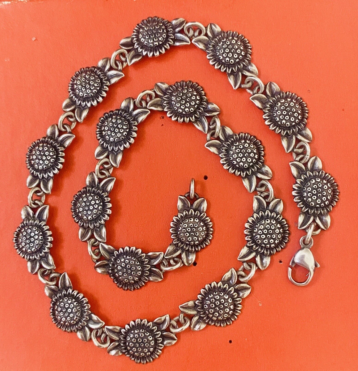 Sunflower necklace james avery deals
