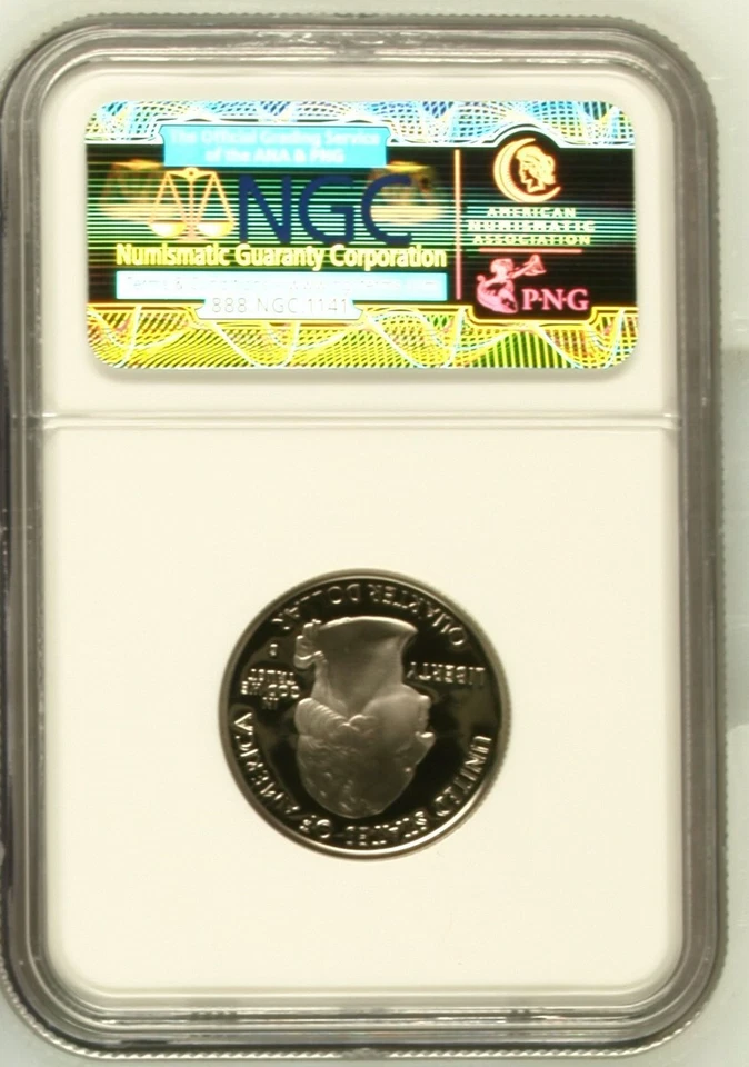 2004 S Clad 25C Michigan NGC PF70 Ultra Cameo - Image 2 of 2