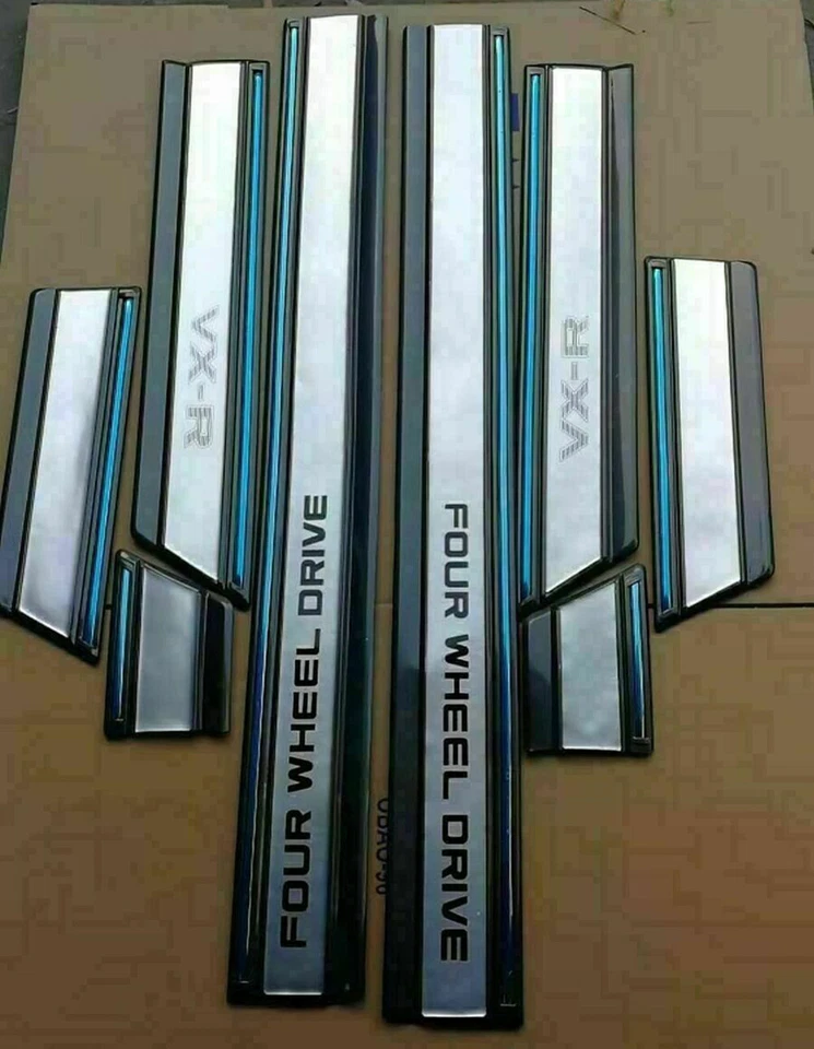 For Toyota Land Cruiser LC80 FJ80 91-97 Wheel Drive Side Door Molding Trim Cover Foto 2 de 4