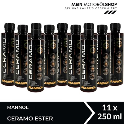 Mannol MN9829 Ceramo Ester Verschleißschutz Motorschutz Additiv 11x250 ML
