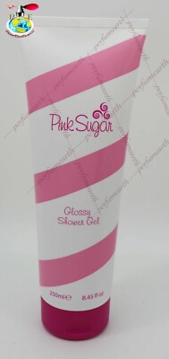 Pink Sugar  By Aquolina Glossy Shower Gel 8.45 oz/250 ml New  same As Pict