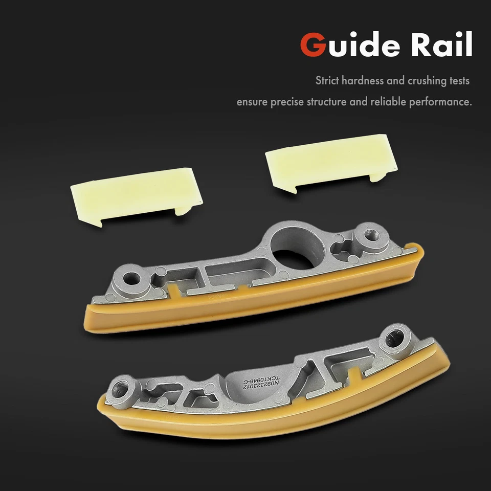 Kit de cadena de distribución del motor 18 piezas para Audi A4 2009-2015 A5 A6 S4 Q7 supercargador  Foto 3 de 4