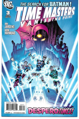 TIME MASTERS: Vanishing Point - No. 3 (Nov 2010) ''The Search for BATMAN''