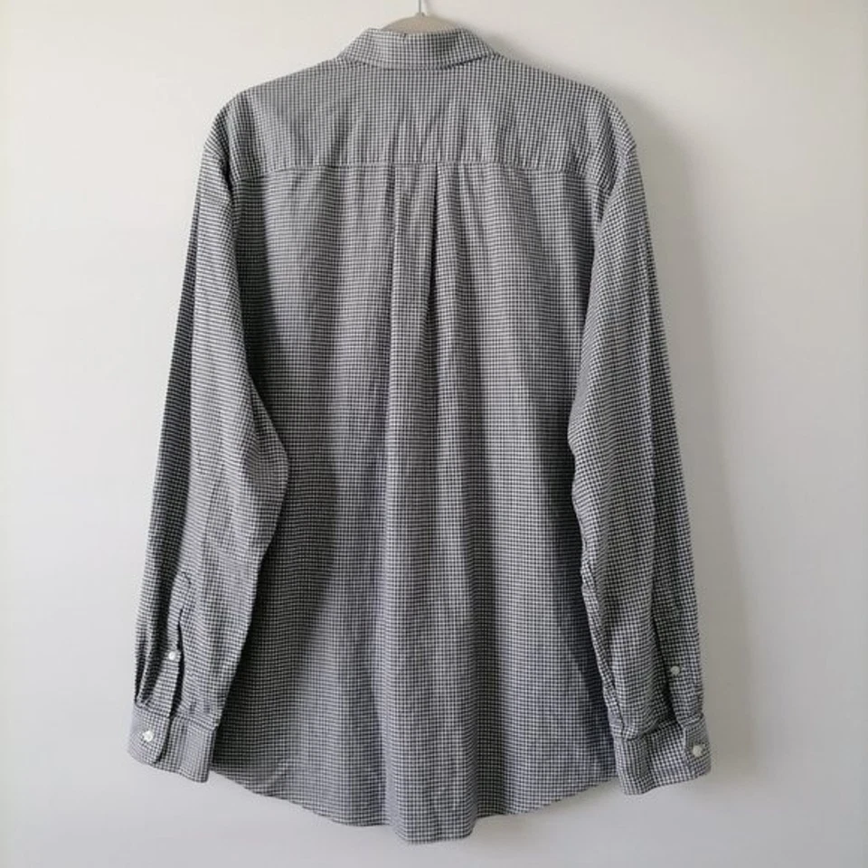 Camisa gris con botones Neiman Marcus para hombre talla L Foto 2 de 4