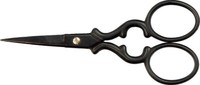Permin - Edle Stickschere - Schwarz - 9,7Cm - NÄHschere - Handarbeitsschere