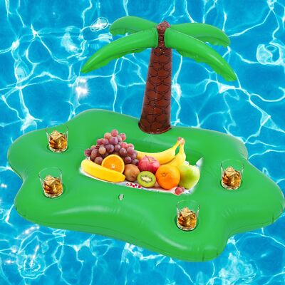 Inflatable Pool Float Beer Drink Cooler Table Bar Tray Party Cup Holder UK  STOCK UK