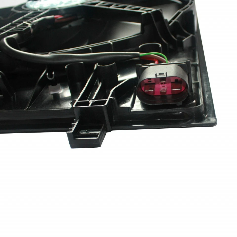 Ventilador condensador y radiador aire acondicionado para Audi A3 2015 16 17 18 2019 1,8 L/2,0 L turbo Foto 3 de 4