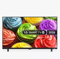LG 32 inch Smart AI TV 32LB650B6LA (2026) LED HDR webOS Freesat HD Black