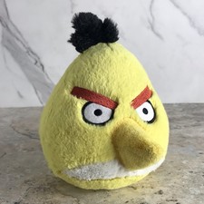 ANGRY BIRDS CHUCK YELLOW BIRD SMALL PLUSH ANIMAL COMMONWEALTH CIRCA 2010