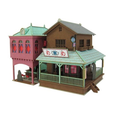 Studio Ghibli Spirited Away Miniature Paper Craft Kit Sankei MK07-05 New