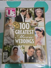 Us Magazine COLLECTOR'S EDITION 2012, 100 GREATEST MOVIE WEDDINGS Celebrity 