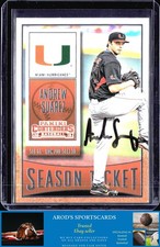 2015 Panini Contenders *Andrew Suarez **Card #37** AUTO (RC)