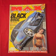 Max Power Magazine February 2004 (1269) Black Magic Saxo RX-7 Anna E Tuning