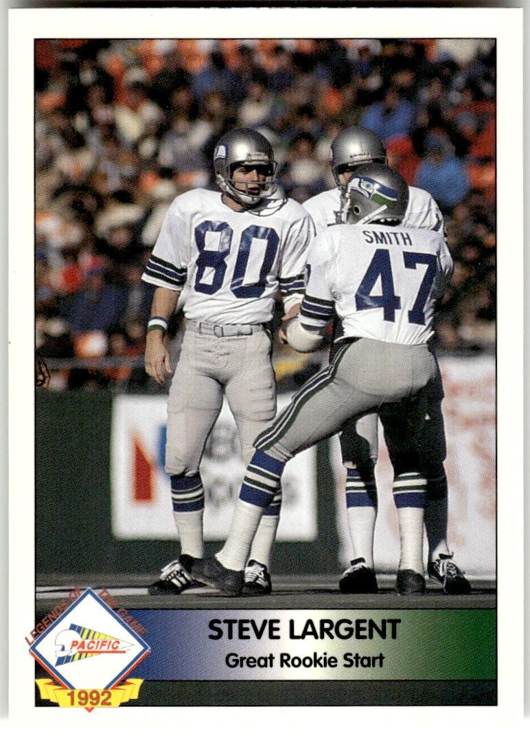 1992 Pacific #1 Steve Largent Steve Largent