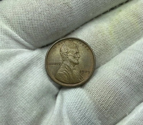 1909 VDB Lincoln Wheat Cent Penny AU Actual Coin P267