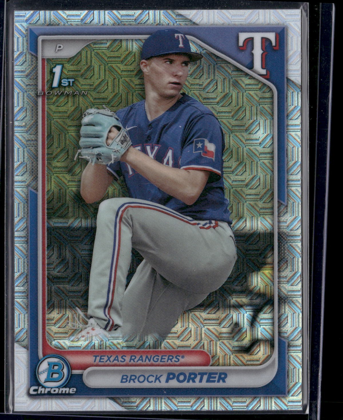 2024 Bowman #BCP-36 Brock Porter Chrome Prospects Mojo Refractors