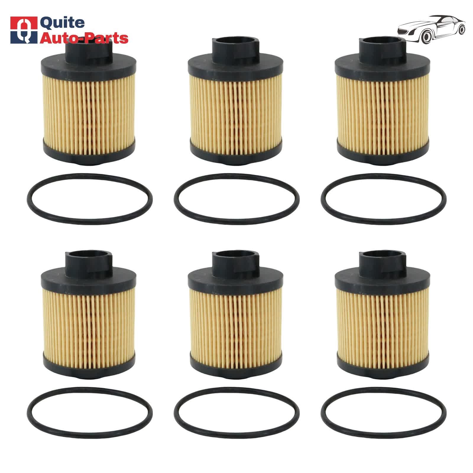 6X Oil Filter Fits Lamborghini Gallardo 2004-2008 07L115561C USA