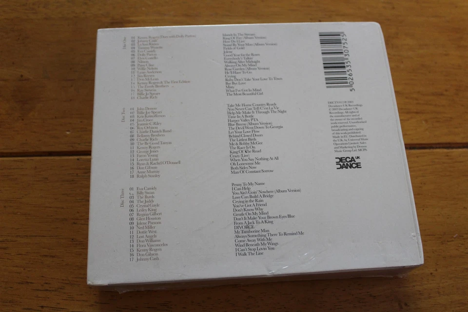 The Very Best Of Country Gold 3CD Box Set Country Music Johnny Cash Dolly Parton - Imagem 2 de 2