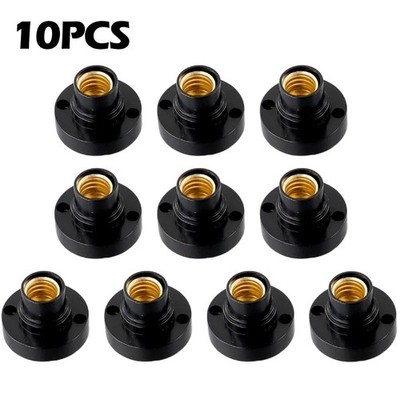 10x E14 Lampenfassung Schraubsockel 100 230V, LED Glühbirnenhalter Adapter Konve