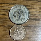 1969 Jamaica  1, 20 Twenty  Cent CoinS — photo 1
