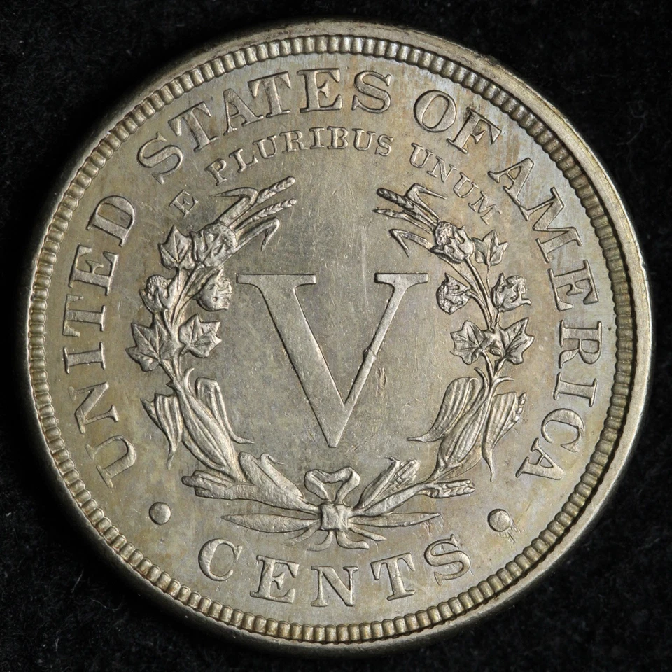 1893 Liberty V Nickel BU *UNCIRCULATED* MS E247 DQLM - Image 2 of 2