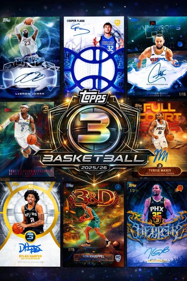 $1 Breaks 2025/26 Topps Three Basketball!!!!!