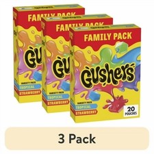 Gluten Free Tropical Strawberry Fruit Snacks Variety Pack 20 Individual Pouches