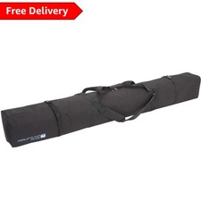 Mountain Pac TSE Double Ski Bag Black Padded upto 185cm Skis