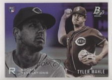2018 Bowman Platinum Rookie Revelations Purple 131/250 Tyler Mahle #RR-10 0u7