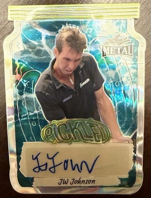 JW JOHNSON Rookie Autograph 2024 Leaf Metal Pickleball Pickled #d 1/1