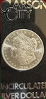 1882-CC Carson City Morgan Silver Dollar $1 GSA Uncirculated w/ COA