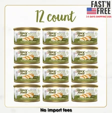 Purina Fancy Feast Gourmet Naturals Wet Cat Food, 3 oz Cans (12 Pack)