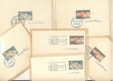 France 1958 N° 1177/8 Unesco signés du graveur Hertenberger