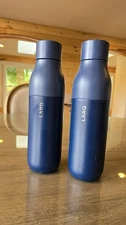 LARQ PureVis 25oz Self-Cleaning Water Purification Bottle Monaco Blue