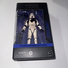 Star Wars Black Series Imperial Remnant Stormtrooper Mandalorian Grogu Figure