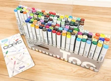 Copic Sketch 144 Colors Set (72A + 72C) Marker Pens Art Supplies Made in Japan
