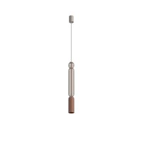 Pendelleuchte Beige Terrakotta GU10 Ø6,5 Cm Wohnzimmer Rund HäNgelampe Esszimmer