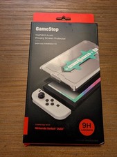 GameStop Nintendo Switch OLED Privacy Screen Protector Tempered Glass 9H NEW
