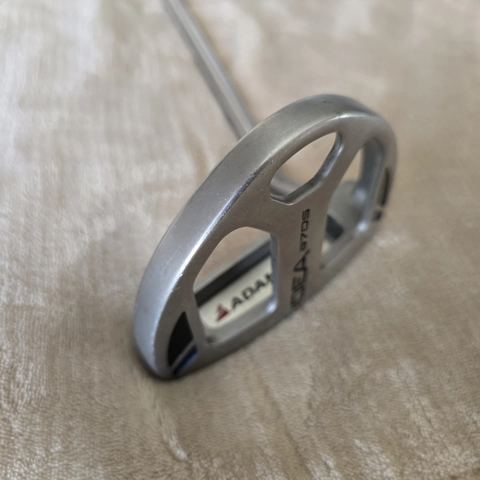 Adams Idea A3OS Mallet Putter 35" Left Handed, Milled Face . Nice! - Image 3 of 4
