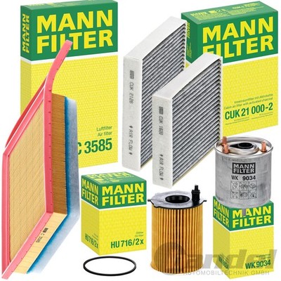 MANN FILTER INSPEKTIONSPAKET passend für CITROËN C3 2/DS3 PEUGEOT 207 208 2008 I