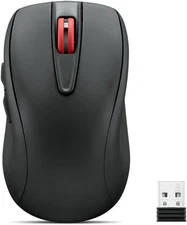 Lenovo USB-C Rechargeable Silent Mouse (WL500) - Silent Buttons, USB-C Rechargea