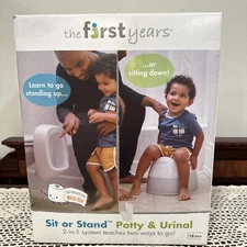The First Years Sit Or Stand Potty And Urinal Potty Trainer Boys & Girls NIB