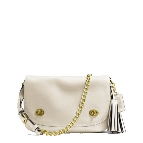 Vintage Coach Legacy Monterey Flap Black Leather 9829 Crossbody 