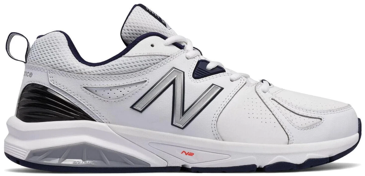 New Balance Mens 857v3 Athletic Shoes US 7.5 XW White Navy Athletic NIB New Balance Sz 10 Mens 857 V3 Casual Comfort Cross Trainer  main image 4
